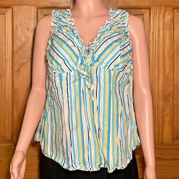 NWOT Vintage Zoey Beth Plus Sleeveless Top Blouse Size 2X - Picture 1 of 11